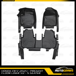 Honda CR-V CRV 2024 5 seater 5D Extended Deep Dish Matting | Floor Liners