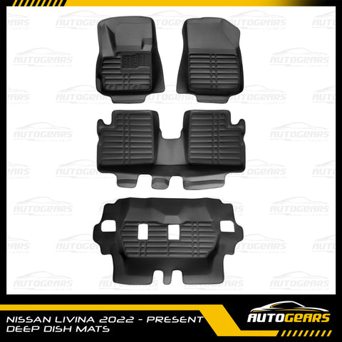 Nissan Livina (2022 - 2024) Deep Dish Mats / Matting