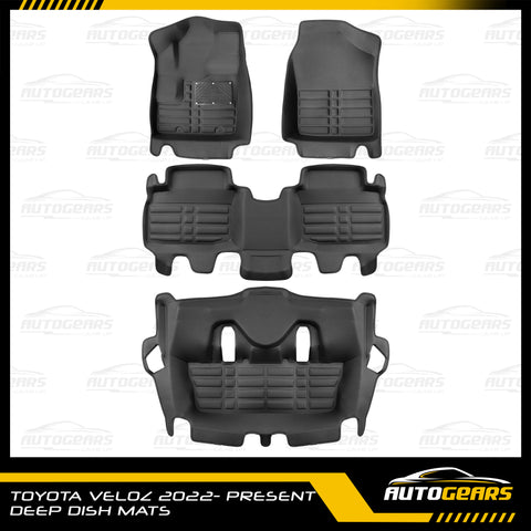 Toyota Veloz (2022 - 2024) Deep Dish Mats / Matting