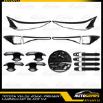 Toyota Veloz (2022 - 2024) Matte Black Garnish Set