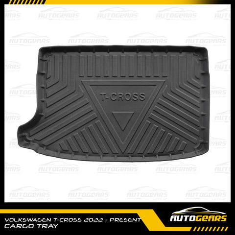 Volkswagen T-Cross (2021 - 2024) Trunk Tray | Cargo Tray