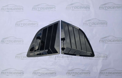 Honda CRV CR-V 2024 Rear Window Shutter Cover Piano Black