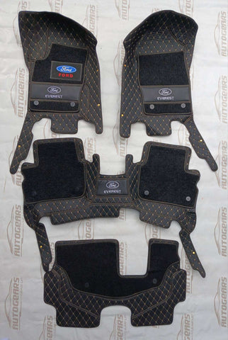 Ford Everest (2023 - 2024) Quilted Deep Dish Mats / Matting