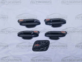 Hyundai Stargazer (2022 - 2024) Door Bowl, Door Handle, and Gas Tank Cover Set Matte Black