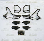 Nissan Livina (2022 - 2024) Matte Black Garnish Set