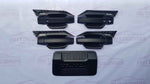 Mitsubishi Triton 2024 Matte Black Garnish Set