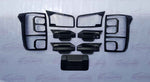 Mitsubishi Triton 2024 Matte Black Garnish Set