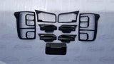 Mitsubishi Triton 2024 Matte Black Garnish Set