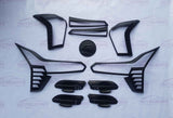 Mitsubishi XForce 2024 Matte Black Garnish Set