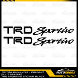 Toyota Rush (2018 - 2024) TRD Sportivo Stickers