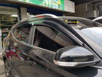 MG ZS (2019 - 2024) Rain Visor with Chrome Trim