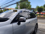 Subaru Forester (2019 - 2024) Rain Visor with Chrome Trim V1