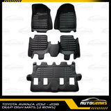 Toyota Avanza (2012 - 2018) Deep Dish Mats / Matting