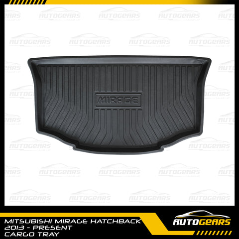 Mitsubishi Mirage Hatchback (2014 - 2024) Trunk Tray | Cargo Tray