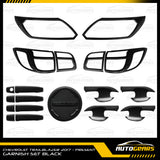 Chevrolet Trailblazer (2017 - 2022) Matte Black Garnish Set