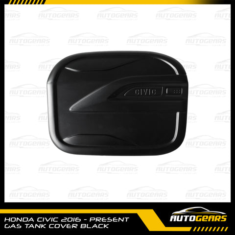 Honda Civic (2016 - 2021) Gas Tank Cover Black