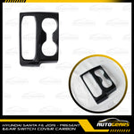 Hyundai Santa Fe (2019 - 2023) Gear Switch Cover Carbon