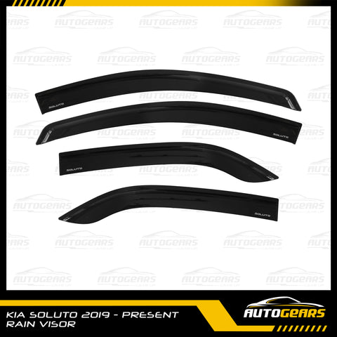 Kia Soluto (2019 - 2024) Rain Visor