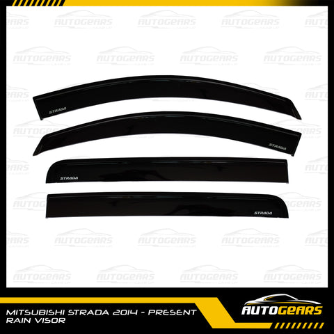 Mitsubishi Strada (2014 - 2023) Rain Visor