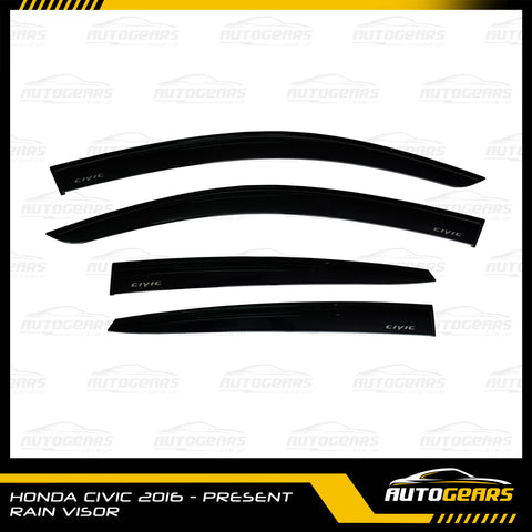 Honda Civic (2016 - 2021) Rain Visor