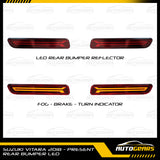 Suzuki Vitara (2018 - 2022) Rear Bumper LED Lights