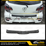 Toyota Wigo (2017 - 2023) Rear Bumper Plate